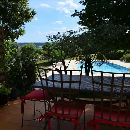 Villa Sous Les Chenes Lussan  Exterior foto